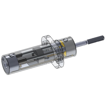 Tube and Shaft Potentiometer CADTransparent