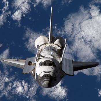 Space Shuttle in Flight